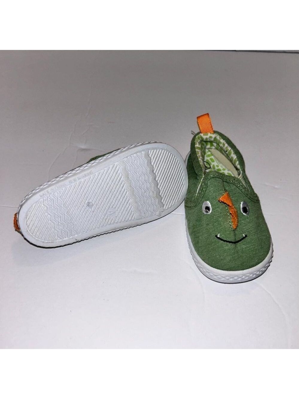 Sg footwear dinosaur canvas slip on Size 4